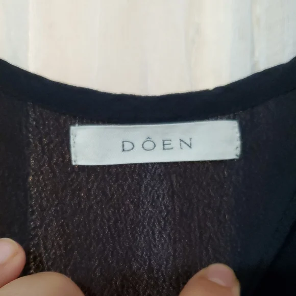 Doen Black Mini Dress - Picture 3 of 9